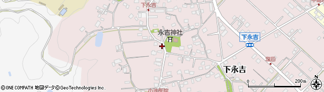 千葉県茂原市下永吉2537周辺の地図