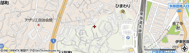 神奈川県横浜市戸塚区戸塚町5001周辺の地図