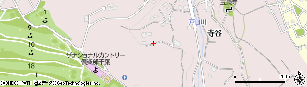 千葉県市原市寺谷周辺の地図