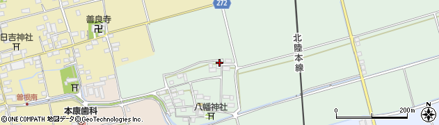 滋賀県長浜市下之郷町608周辺の地図