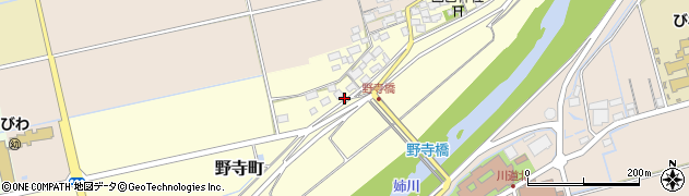滋賀県長浜市野寺町56周辺の地図