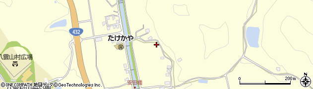 島根県松江市八雲町東岩坂655周辺の地図