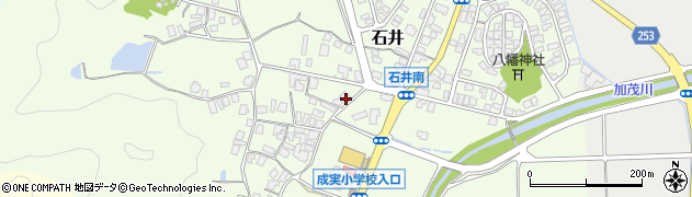 鳥取県米子市石井667周辺の地図