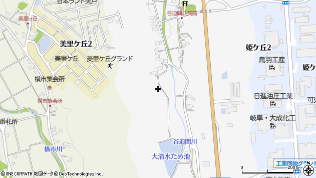 〒509-0242 岐阜県可児市谷迫間の地図