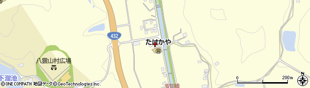 島根県松江市八雲町東岩坂392周辺の地図
