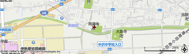 南蓮寺周辺の地図