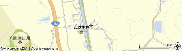 島根県松江市八雲町東岩坂661周辺の地図