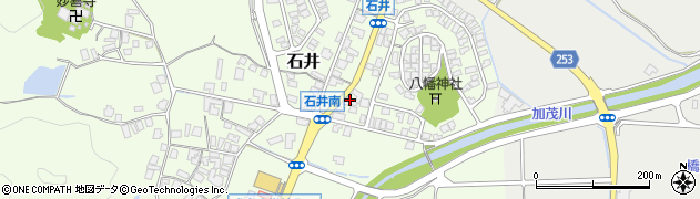 鳥取県米子市石井1003周辺の地図