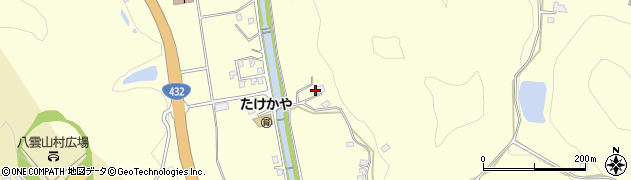 島根県松江市八雲町東岩坂667周辺の地図