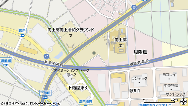 〒259-1118 神奈川県伊勢原市見附島の地図
