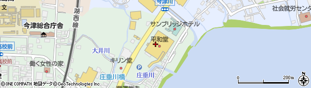 ユタカ観光今津営業所周辺の地図