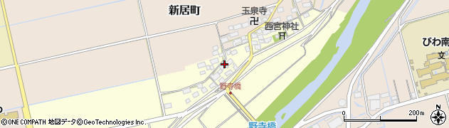 滋賀県長浜市野寺町39周辺の地図