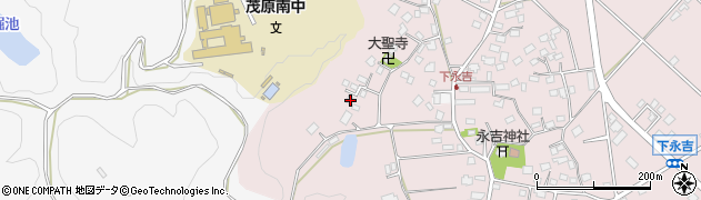 千葉県茂原市下永吉2494周辺の地図