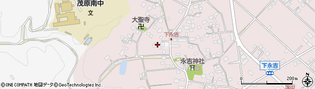 千葉県茂原市下永吉1433周辺の地図