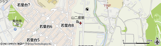 山二産業株式会社　春里工場周辺の地図