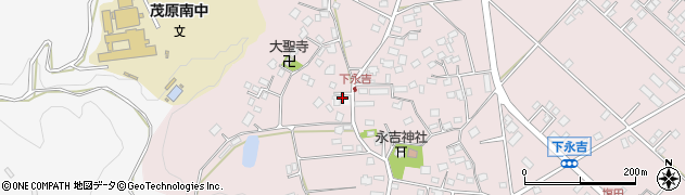 千葉県茂原市上永吉1432周辺の地図
