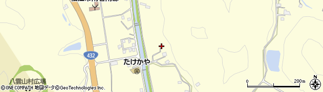 島根県松江市八雲町東岩坂674周辺の地図