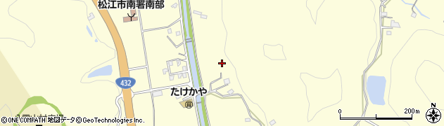 島根県松江市八雲町東岩坂679周辺の地図