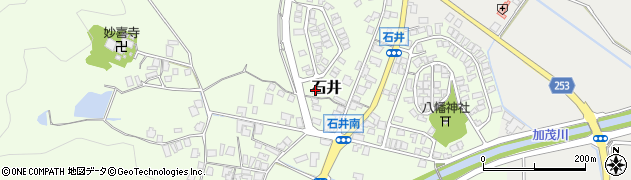 鳥取県米子市石井442周辺の地図