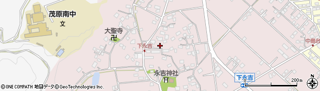 千葉県茂原市下永吉2389周辺の地図