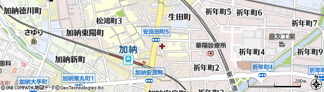 オリックスレンタカー岐阜店周辺の地図