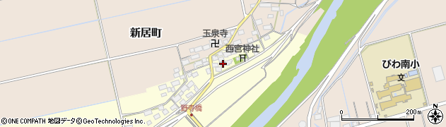 滋賀県長浜市野寺町22周辺の地図