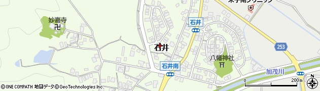 鳥取県米子市石井437周辺の地図