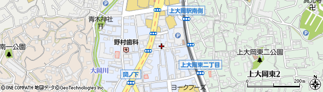 神奈川県横浜市港南区上大岡西周辺の地図