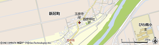 滋賀県長浜市野寺町23周辺の地図