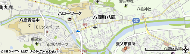 心象書道会館周辺の地図