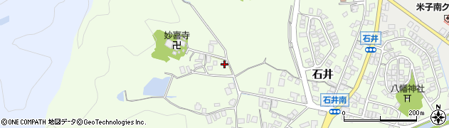 鳥取県米子市石井853周辺の地図