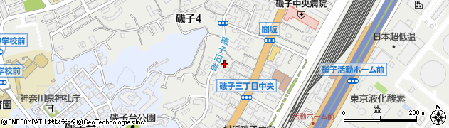 神奈川県横浜市磯子区磯子3丁目9周辺の地図