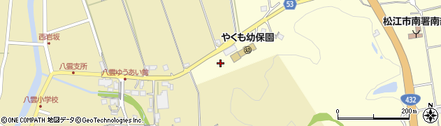 島根県松江市八雲町東岩坂100周辺の地図