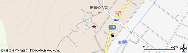 島根県安来市田頼町136周辺の地図