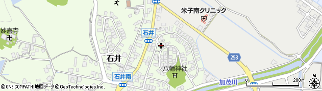 鳥取県米子市石井1096周辺の地図