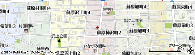 各務原柿沢郵便局 ＡＴＭ周辺の地図