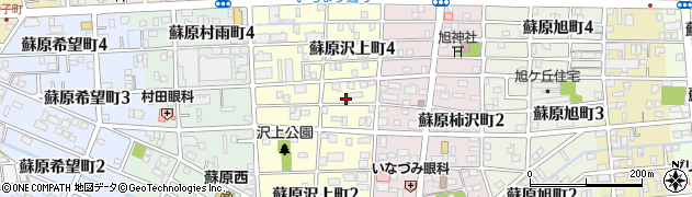 おそうじ本舗各務原蘇原店周辺の地図