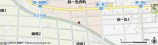 岐阜県岐阜市前一色西町14周辺の地図