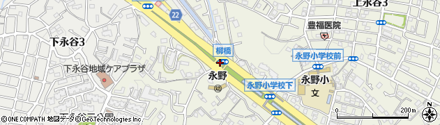 柳橋周辺の地図