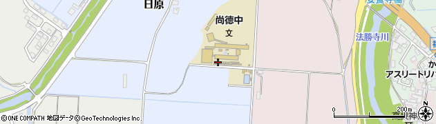 鳥取県米子市日原825周辺の地図