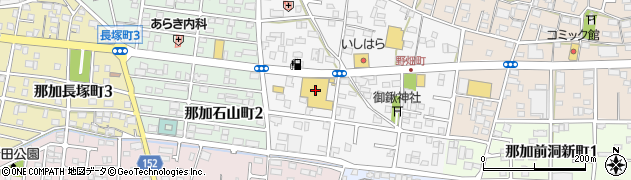 株式会社三心　那加店周辺の地図