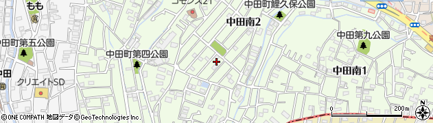 神奈川県横浜市泉区中田南周辺の地図