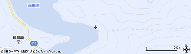 日本軽金属株式会社　土木課雨畑ダム監視所周辺の地図
