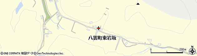 島根県松江市八雲町東岩坂1125周辺の地図
