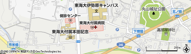 ファミリーマート東海大学伊勢原キャンパス店周辺の地図