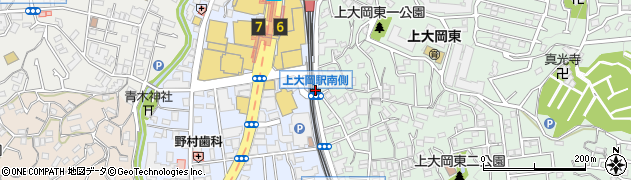 上大岡駅南側周辺の地図