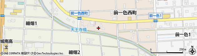 岐阜県岐阜市前一色西町13周辺の地図