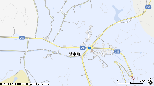 〒692-0033 島根県安来市清水町の地図