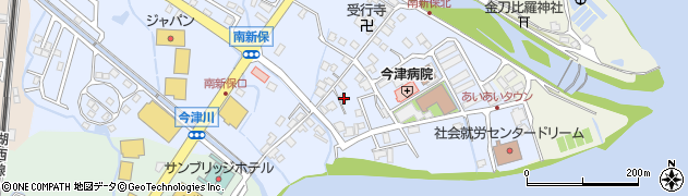 滋賀県高島市今津町南新保173周辺の地図