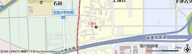 神奈川県厚木市上落合563周辺の地図